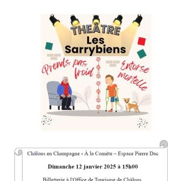 Théâtre : Les Sarrybiens Le 12 janv 2025