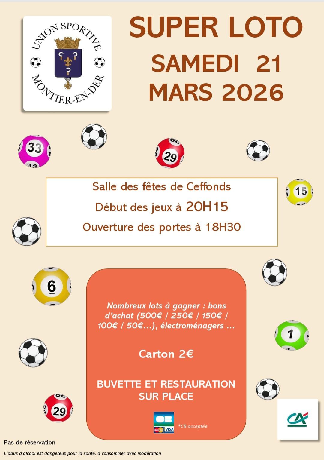 Super Loto de l'U.S Montier-en-Der