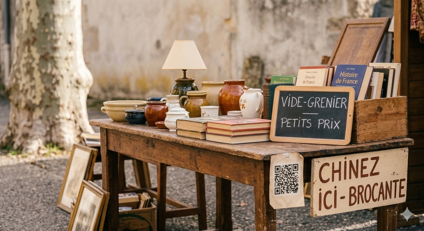 vide-grenier - Gemini